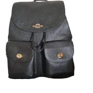 Coach | Bags | New Coach Pennie Backpack Pebble Leather  display picture 1